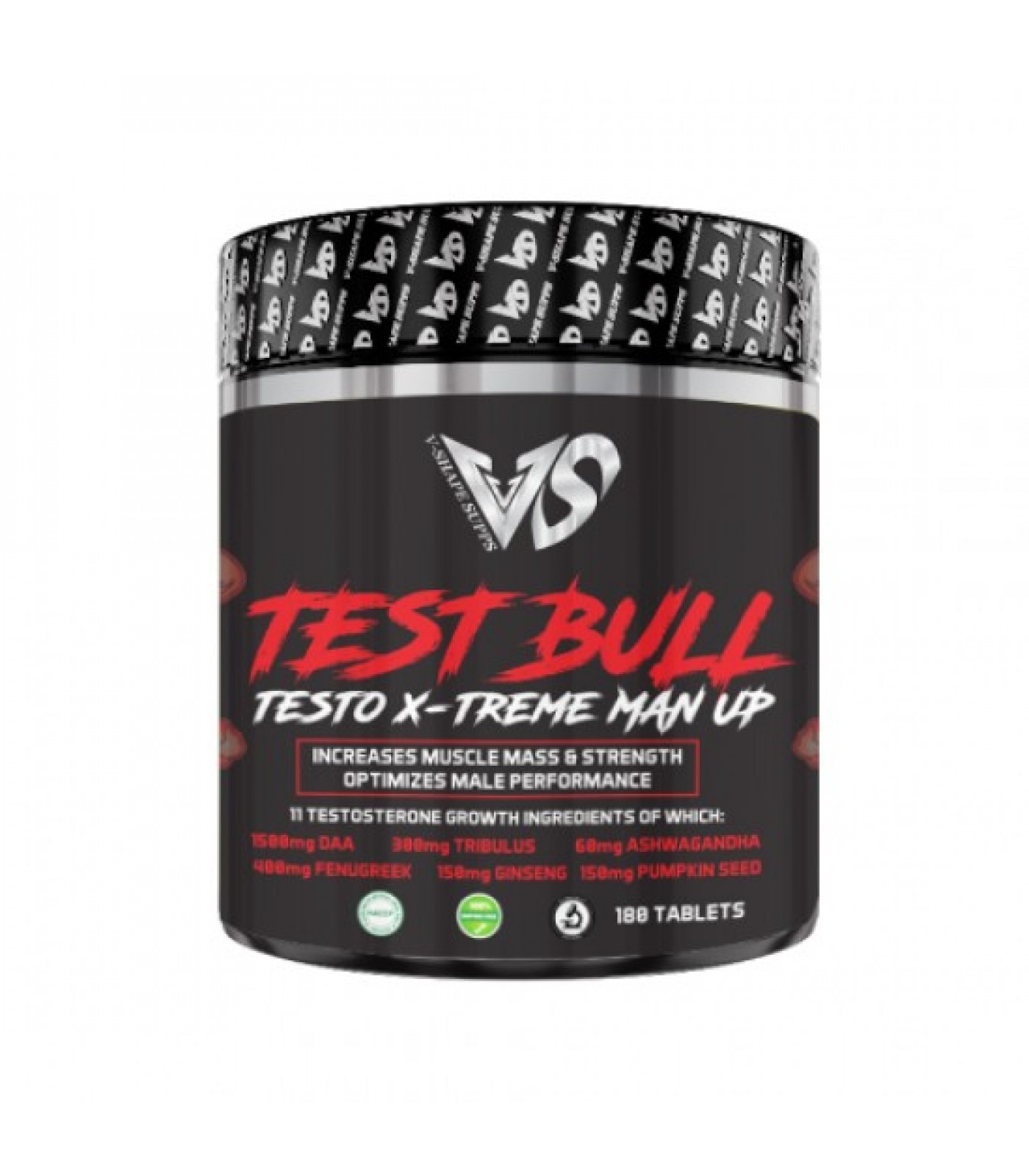 V-SHAPE SUPPS TEST BULL 180 tabs / 60 serv